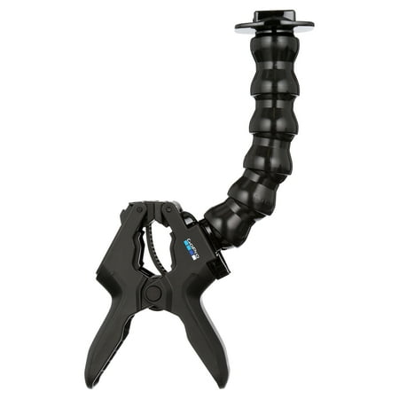 GoPro Jaws Adjustable Clamp Mount, Flex Clamp and Neck, for GoPro HERO3+ Black, Multicolor, 1