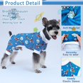 thumbnail image 2 of Pijama de perro XPUDAC para perros pequeños, 4 estilos de dibujos animados, 2 of 8