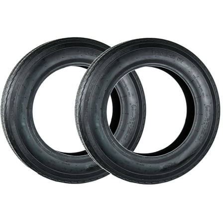eCustomrim 2-Pack Trailer Tire 480-12 4.80-12 Load Range C 6 Ply - 2 Year Warranty