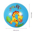 thumbnail image 2 of STRANDCHIC Kids Playground Ball 9 Inches PVC Toy for Kids Blue Durable Fun Outdoor Play with Creative Design, 2 of 5