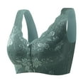 thumbnail image 4 of Everyday Bras for Women Sports Bras Women Mesh Sports Bra Compression Bra for Women Strapless Bra for plus Size Women Womens Bra Pack Size A Bras for Women Running Girl Bra Scrappy Bra Green 2XL, 4 of 4