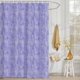 thumbnail image 3 of Shower Curtain Purple Lavender Silhouette Shower Curtains for Bathroom Decor, Waterproof Polyester Shower Curtain Set with Hooks, Extra Long 72" x 96" Spring Plant, 3 of 9