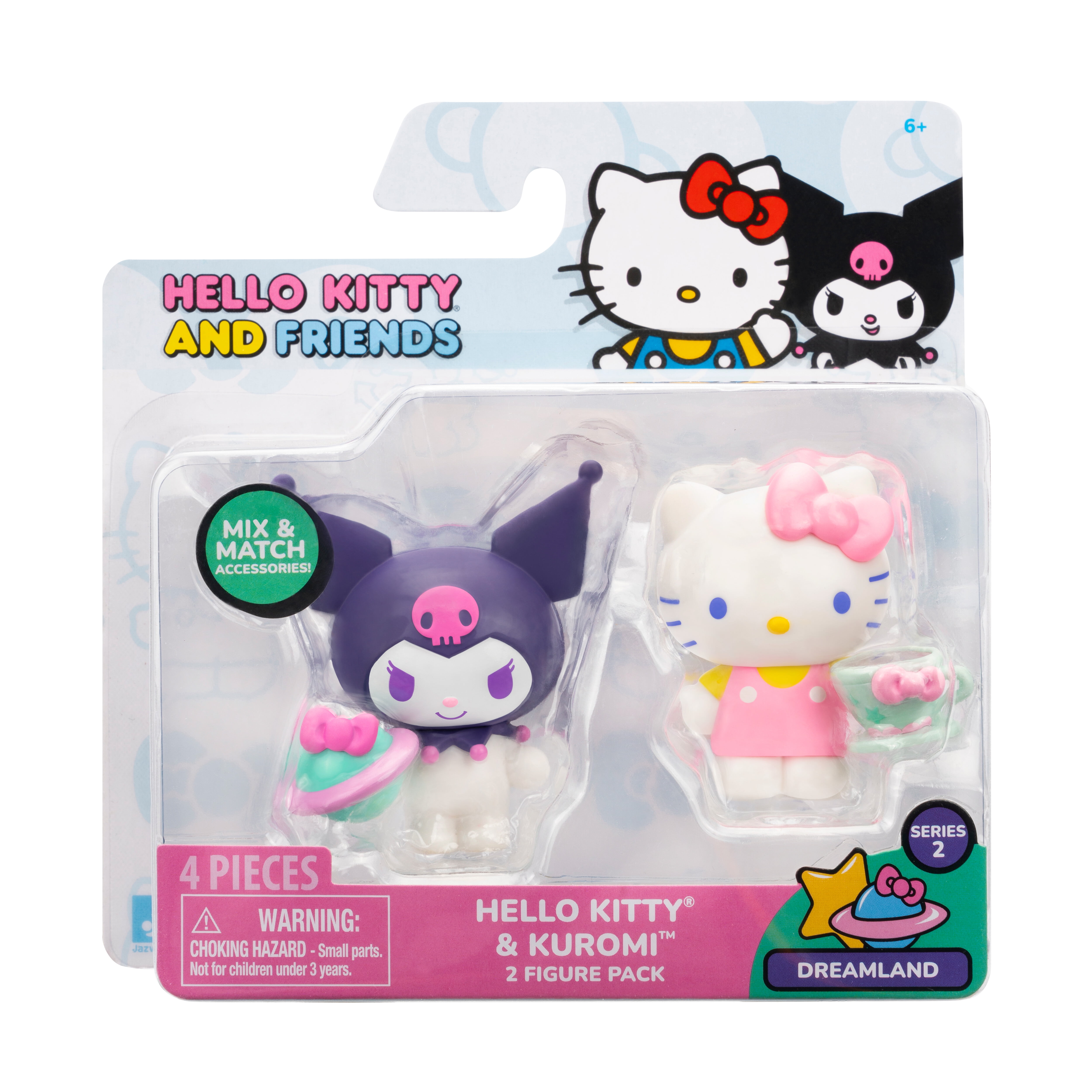 Hello Kitty® and Friends 2 Inch Figure Sweet & Salty 2 Figure Pack