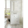 thumbnail image 2 of James Martin Vanities 825-V30-3Ldl De Soto 32" Single Basin Poplar Wood Vanity Set - White, 2 of 2