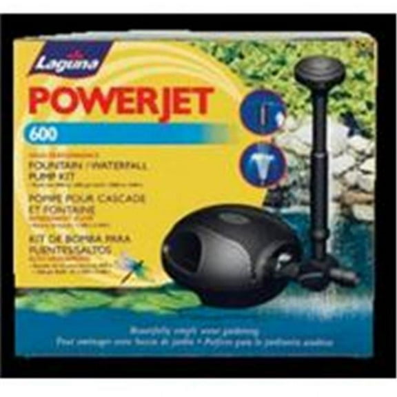 LAGUNA WATER GARDEN- Laguna Powerjet 600 Fountain & Waterfall Pump Kit