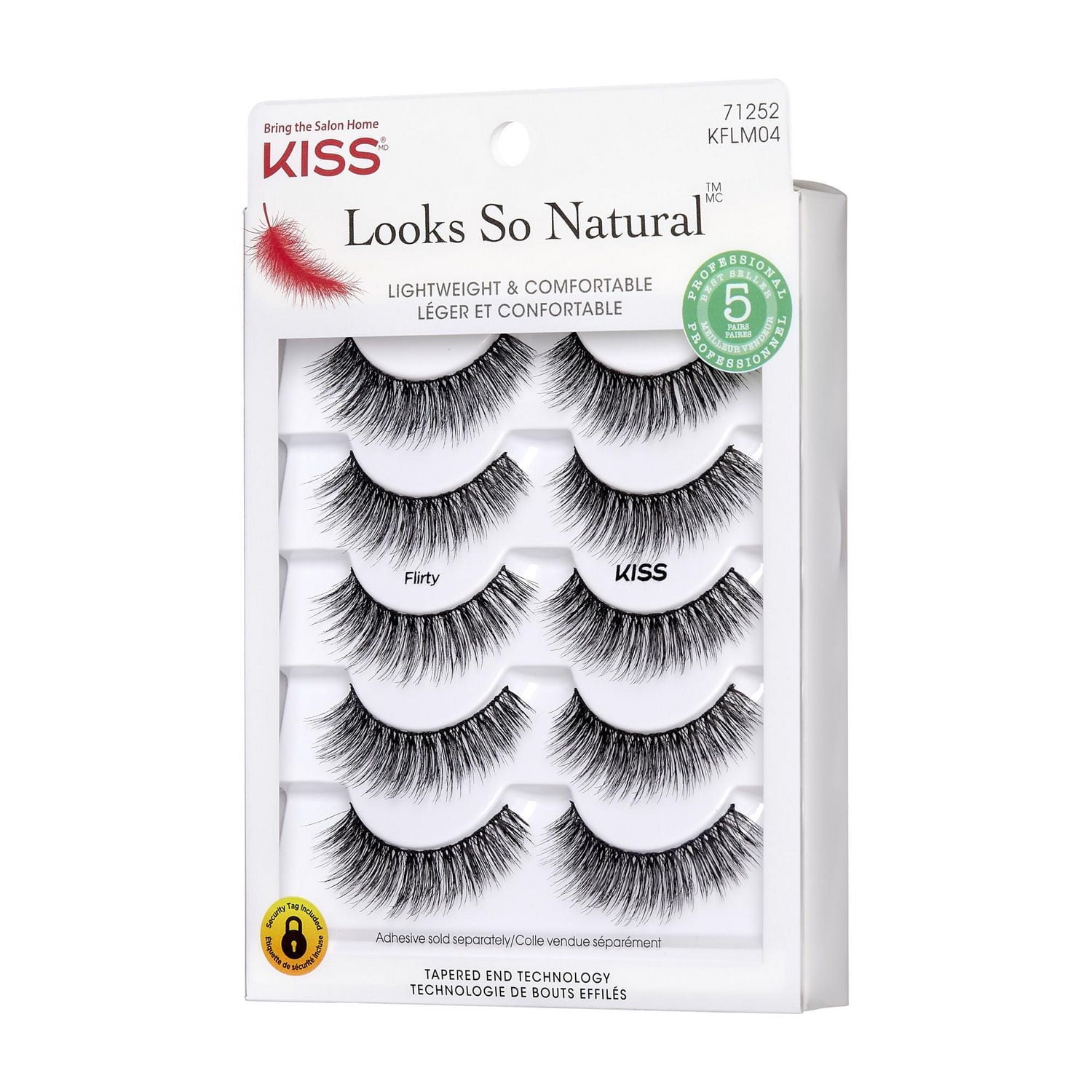 KISS : Aspect si naturel - Multi-emballage Séduction D’audacieux et harmonisés