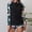 03 Black, variant on Plus Size Swimsuit for Women Rash Guard Long Sleeve One Piece Swimsuit Surfing Bathing Suit UPF 50+ Athletic Swimwear