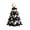 B, variant on Halloween DIY Quilted Tree Kit, 3.94X11.91in Halloween Decor DIY Quilted Tree Kit with Cute Pumpkin and Ghost Patterns Featuring Classic Patchwork Design and Warm Textures