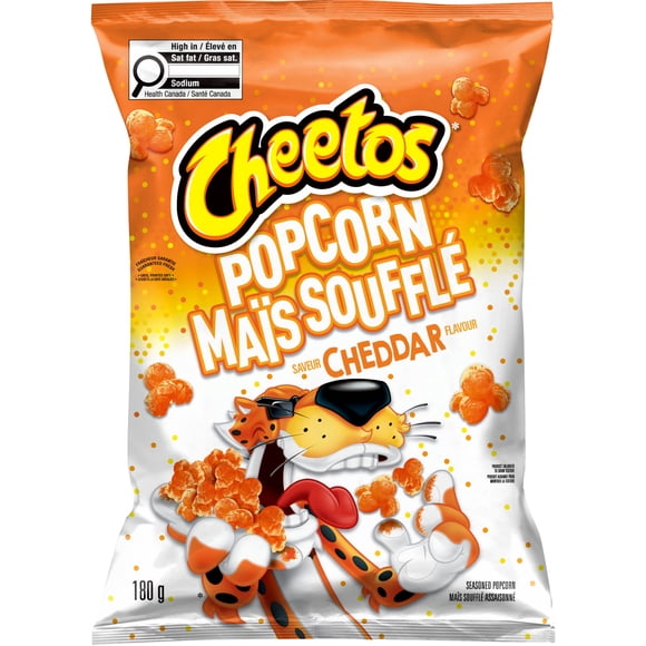 Cheetos Cheddar flavour Seasoned Popcorn