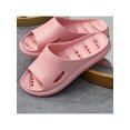 thumbnail image 5 of Fangasis Unisex Slide Sandals Quick Dry Flat Sandal Comfort Slides Pool Lightweight Shower Slippers Pink 1.5Y-2.5Y, 5 of 5
