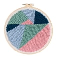 thumbnail image 2 of simhoa 1 Set Punch Needle s with Basic Tools Yarn Rug Embrodiery Hoop DIY Needlework Geometric Pattern, 2 of 7