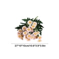 thumbnail image 3 of unidad de flores artificiales de seda de fibra de poliéster con tinta,imitación de margaritas de manzanilla para decoración de bodas,hogares y fotografía (rosa) Rkxzt, 3 of 9