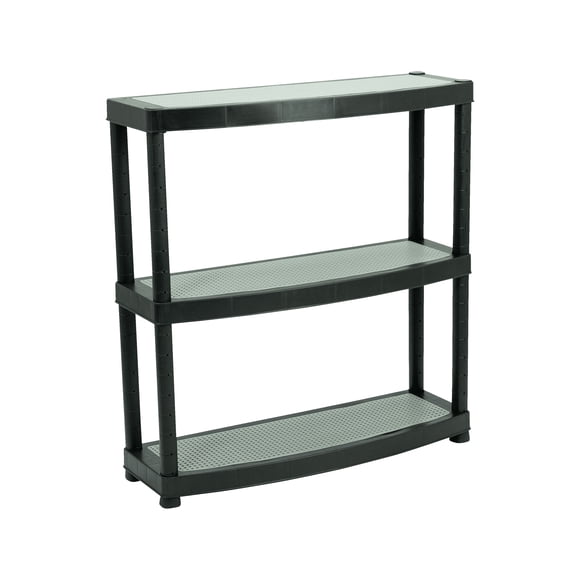 ESTANTE DE PLASTICO POLYCAR MOD ECO 3 GRIS