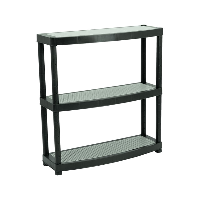 ESTANTE DE PLASTICO POLYCAR MOD ECO 3 GRIS
