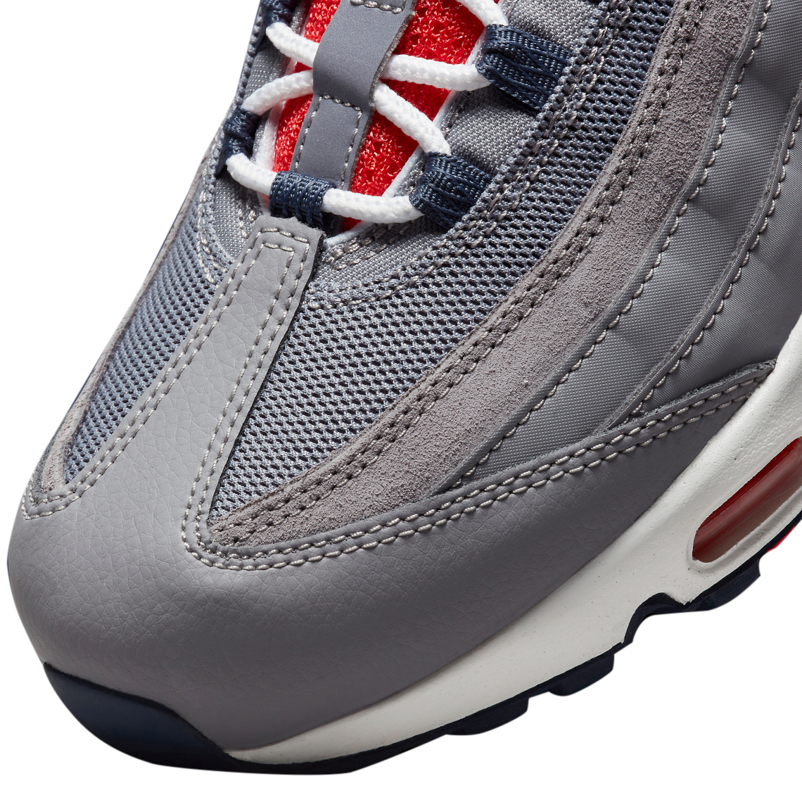 Men's Nike Air Max 95 Cement Grey/Thunder Blue (DB0250 001) - 7.5