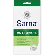 Sarna Bug Bite Patches - Peel & Stick Latex-Free Patches, Vegan, 24ct