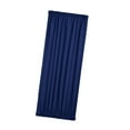 thumbnail image 3 of ROD POCKET FRENCH DOOR WINDOW PANEL CURTAIN THERMAL 54""""WX72""""L NAVY, 3 of 6