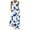 DT-Blue, variant on DailyTrove Women's Floral Print Sleeveless Maxi Dress, Casual Garden & Resort Wear, Lightweight Rayon , Fit & Flare, Ruffled Hem