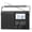Black01, variant on LEOTEC Portable AM FM Radio with Best Reception,Battery Operated or AC Power,Big Speaker,Large Tuning Knob,Clear Dial,Earphone Jack for Gift,Elder,Home