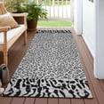 thumbnail image 6 of Addison Rugs Chantille Indoor/Outdoor Transitional Animal Skin Gray Washable Runner Rug, 2'3" x 7'6", 6 of 6
