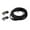 Black Lace Black, variant on Esquirla Elastic No Need Tie Shoe Laces Adults Boots No Need Tie Shoelaces Kids for Backp Black Lace Black
