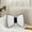 White, variant on Rewenti Bow Tie Pillow with Ruffle Lace - Decorative Bow Shaped Pillows for Sofa Couch Bed, Living Room Bedroom Bow Pillow Home Decor