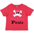 thumbnail image 3 of Inktastic Girls Cute Pirate Girls Toddler T-Shirt, 3 of 5