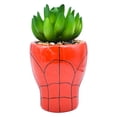 thumbnail image 4 of Maceta Decorativa Cerámica con Planta Artificial, Diseño Spider Man en 3D, Maceta Decorativa para Hogar, Escuela u Oficina, 4 of 4