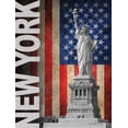 thumbnail image 2 of Williams, Todd 25x32 White Modern Wood Framed Museum Art Print Titled - New York, 2 of 4