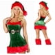 thumbnail image 1 of Disfraz de Navidad para mujer adulta, disfraz sexy para fiesta anual, actuación en bar o discoteca, 1 of 5