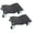 Black#28, variant on Hand Truck 2PACK 2500lbs Capacity Professional Steel Vehicle Dollies,Heavy Duty Wheel Dolly,Car Dolly,Steel Tire Skates with Brakes,Black,Appliance Dolly