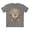 Athletic Heather, variant on Floral Graphic T-Shirt Unisex 100 Cotton Art Design with Antique Flowers Tee 23