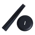 thumbnail image 4 of 2 Pieces Cymbal Strap Percussion Instrument Hand Strap PU Leather Comfort Pad Professional Marching Use, 4 of 9