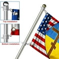 thumbnail image 6 of Flagwix Ukrainian Grommet Flag Pray for Ukraine BNT533GF - 4x6 ft., No Flag Pole Rings, 6 of 6