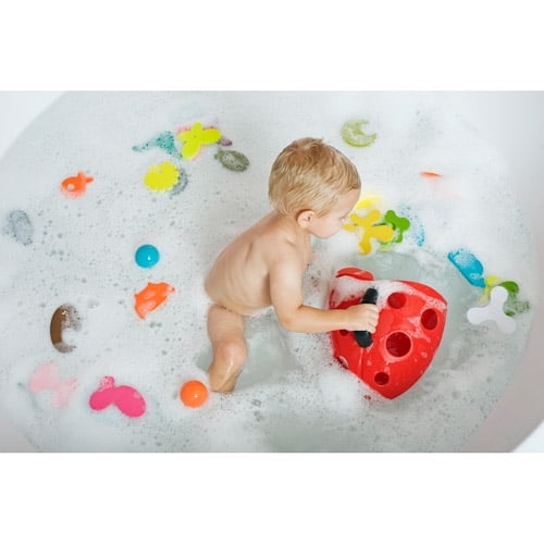 boon ladybug bath toy holder