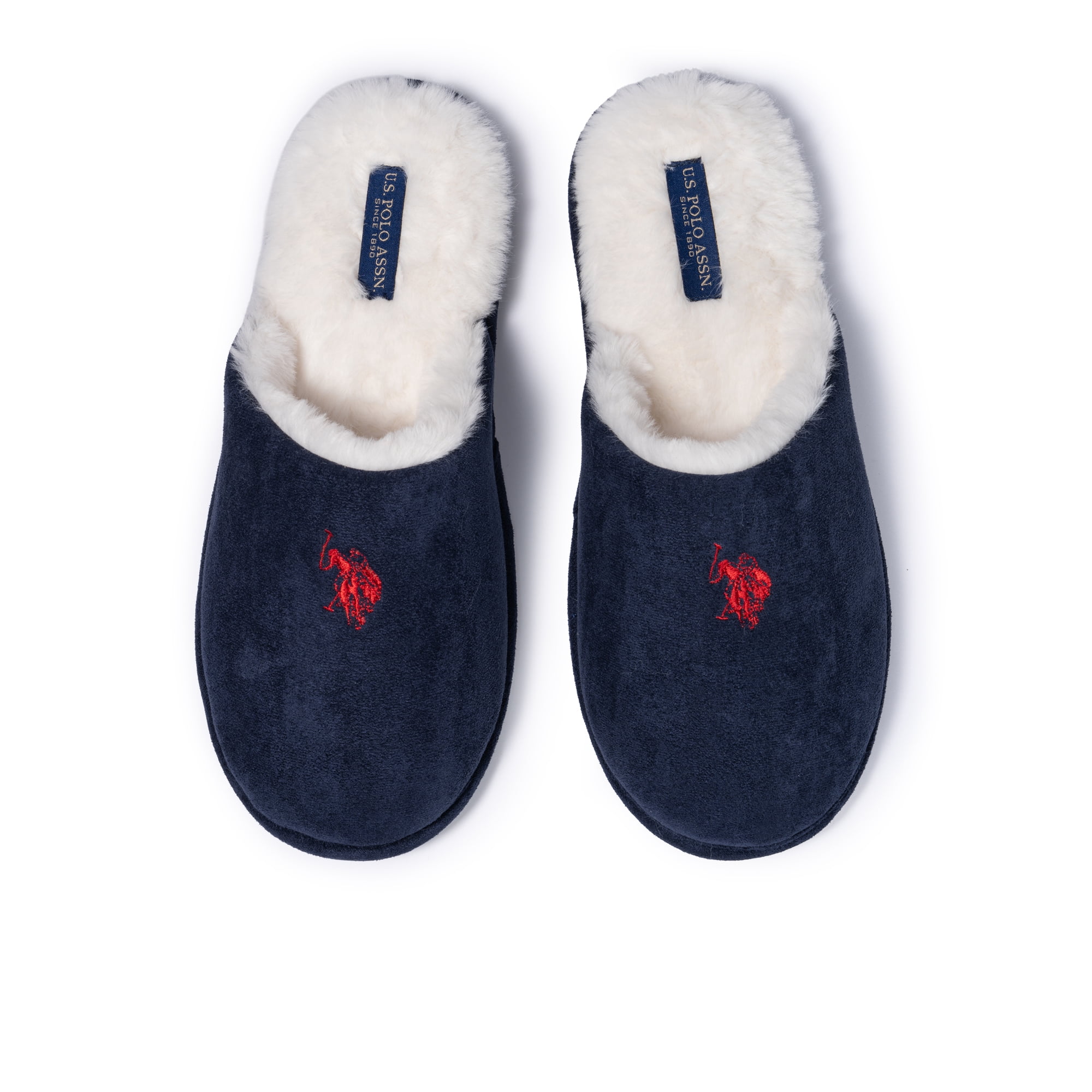 U.S Polo Assn. Mens Scuff Slippers