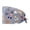 12082, variant on Elegant Print Hat Doctor Hat Cotton Sweatband Hat Unisex Scrub Hospital Hat for Healthcare Workers