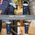 thumbnail image 7 of Modern 30oz Handheld Travel Tumbler with Handle – Double Wall Stainless Steel Insulated Cup, Flip Straw Lid, Leak-Proof & BPA-Free for Hot and Cold Drinks – Durable Coffee & Juice Mug White, 7 of 7