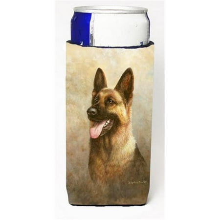 

Alsatian German Shepherd Michelob Ultra Can coolers for Slim Cans