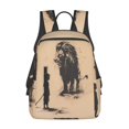 thumbnail image 1 of Balery Child And Lion Sketch Mochila Ligera para Hombres y Mujeres – Resistente y Impermeable, Ideal para la Escuela, el Trabajo, los Viajes y el Uso Diario, 1 of 7