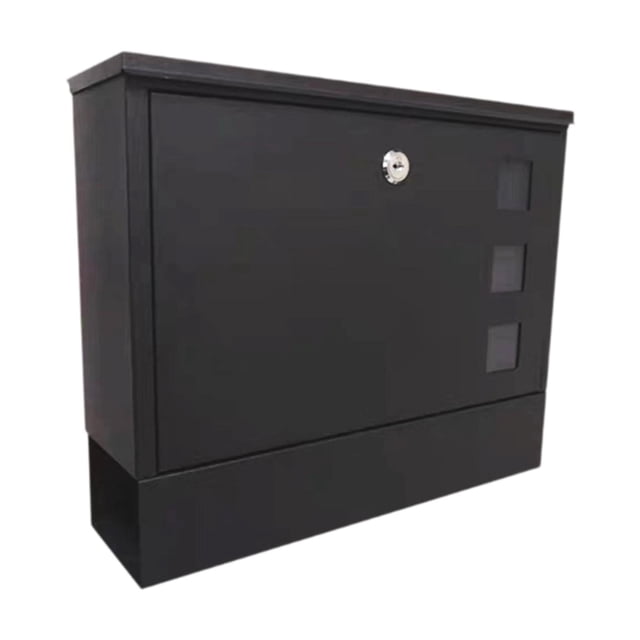 Lipstore Wall Mount Mailbox Easy to Install Heavy Duty for Daily Letters House Office 36cmx30cmx9.5cm