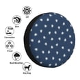 thumbnail image 4 of Salouo Turtle Print Spare Tire Cover 14-17 inch Spare Tire Protector Universal Tough Tire Wheel Cover for Trailer SUV and Truck-, 4 of 6