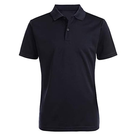 Nautica Boys Big Boys Uniform Short Sleeve Performance Polo Navy Small 8
