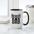 thumbnail image 4 of CafePress - Lacrosse Dad Mugs - 15 oz Ceramic Large White Novelty Mug, 4 of 4