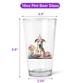 thumbnail image 5 of Happy Mother's Day Whippet with Sweets and Flowers at a Picnic 16oz Pint Beer Glass Mug Dog Lover Beer Glasses Cup - 13005, 5 of 5