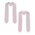 thumbnail image 2 of Hirioo Flamingo On Checkered for 72" Graduation Shawl Stole Unisex Adults Graduation Sash Honor Graduation Stole for High School and College-Sharp Corner, 2 of 7