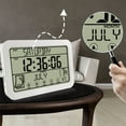 Tswift Clock, Wireless Indoor/Outdoor Temperature Atomic Clock Battery