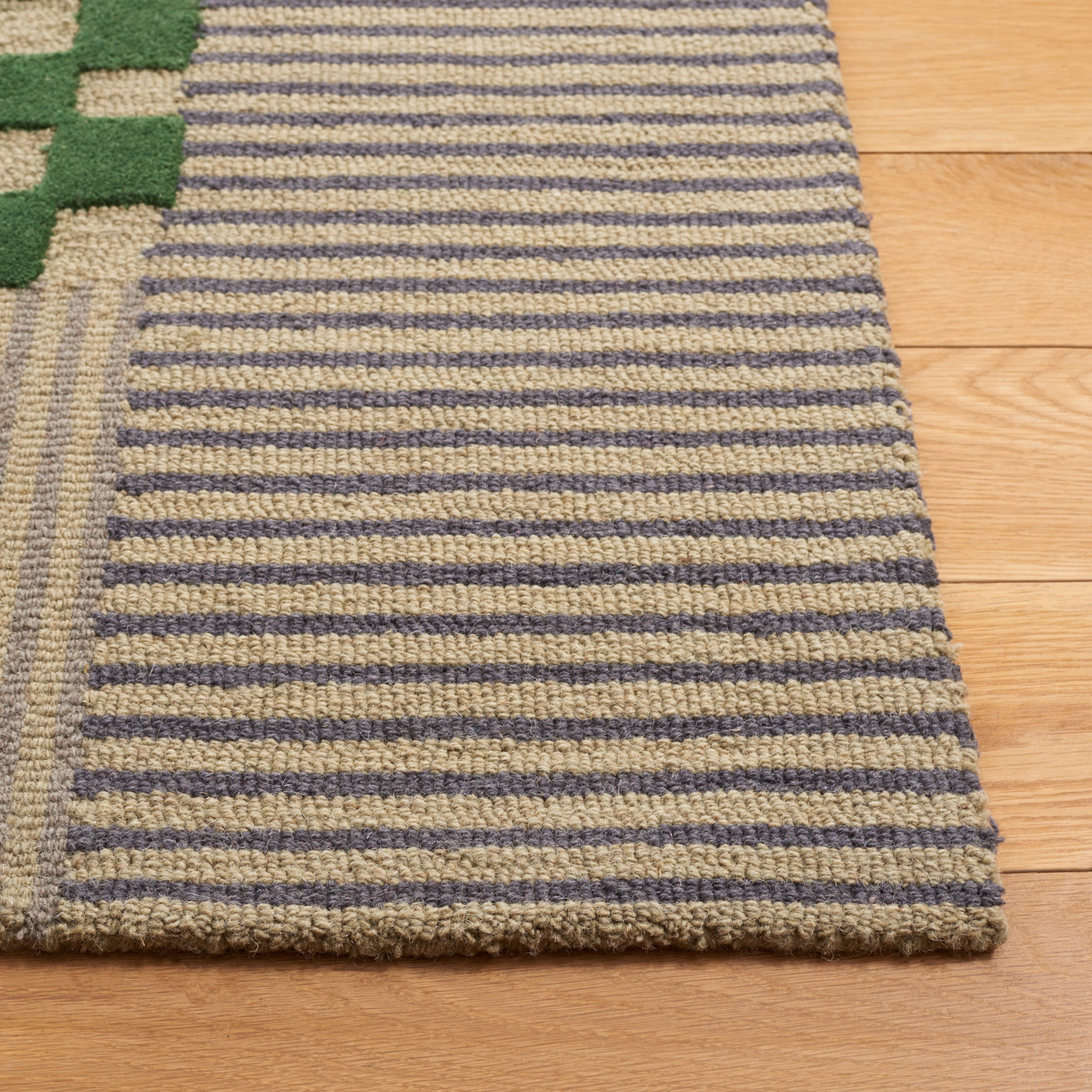 Safavieh Genre Nanette Geometric Area Rug, Gray/Green, 3' x 5'