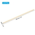 thumbnail image 2 of Unique Bargains 1/4 Inch Dowel Rods Wood Sticks 12 Inch Long Square Wooden Dowels 25 Pcs, 2 of 6