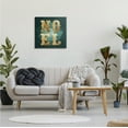 thumbnail image 2 of Stupell Industries Noel Glam Christmas Typography Green Geometric Shapes Holiday Painting Gallery Wrapped Canvas Print Wall Art, 24 x 24, 2 of 6